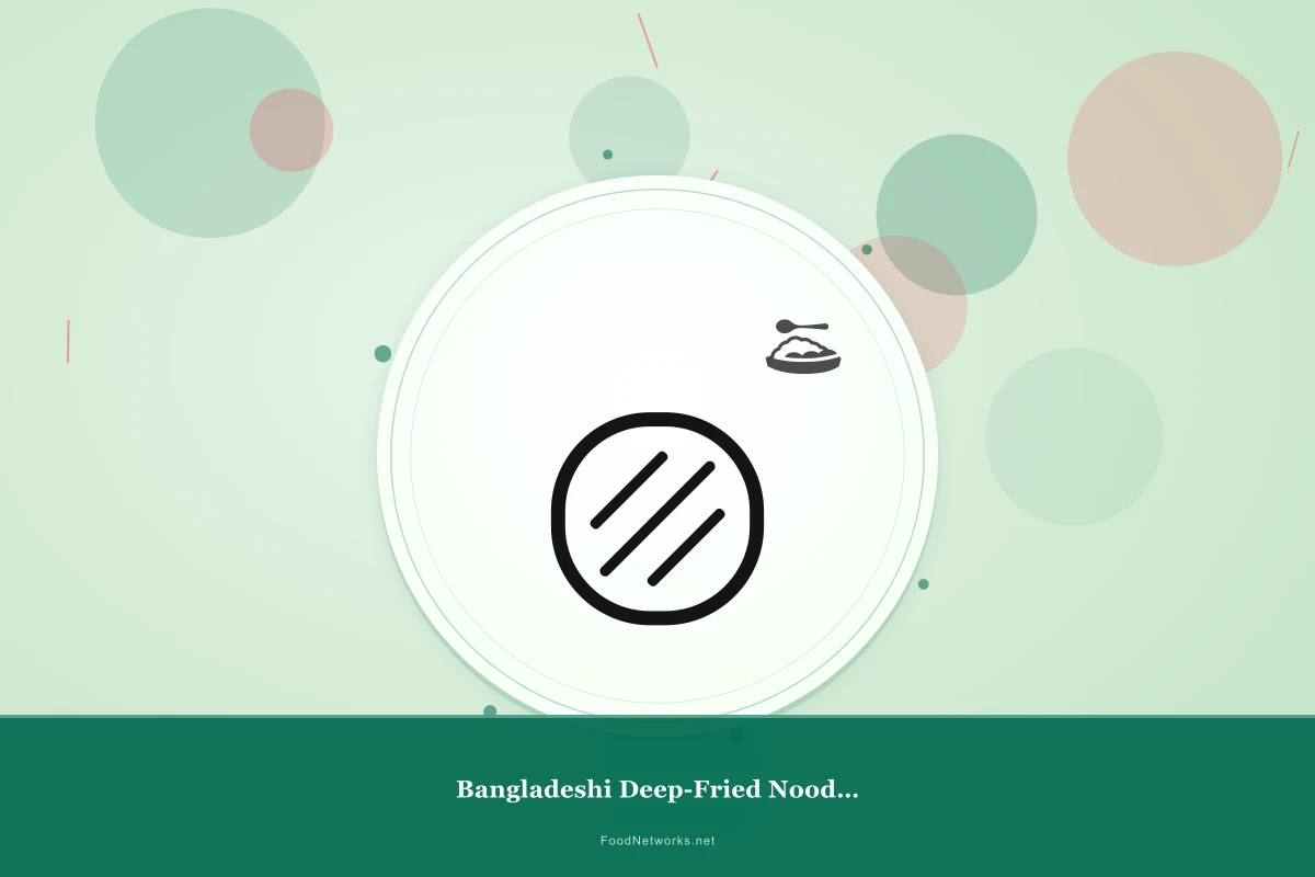 Why This Bangladeshi Deep-Fried Noodles Recipe Works