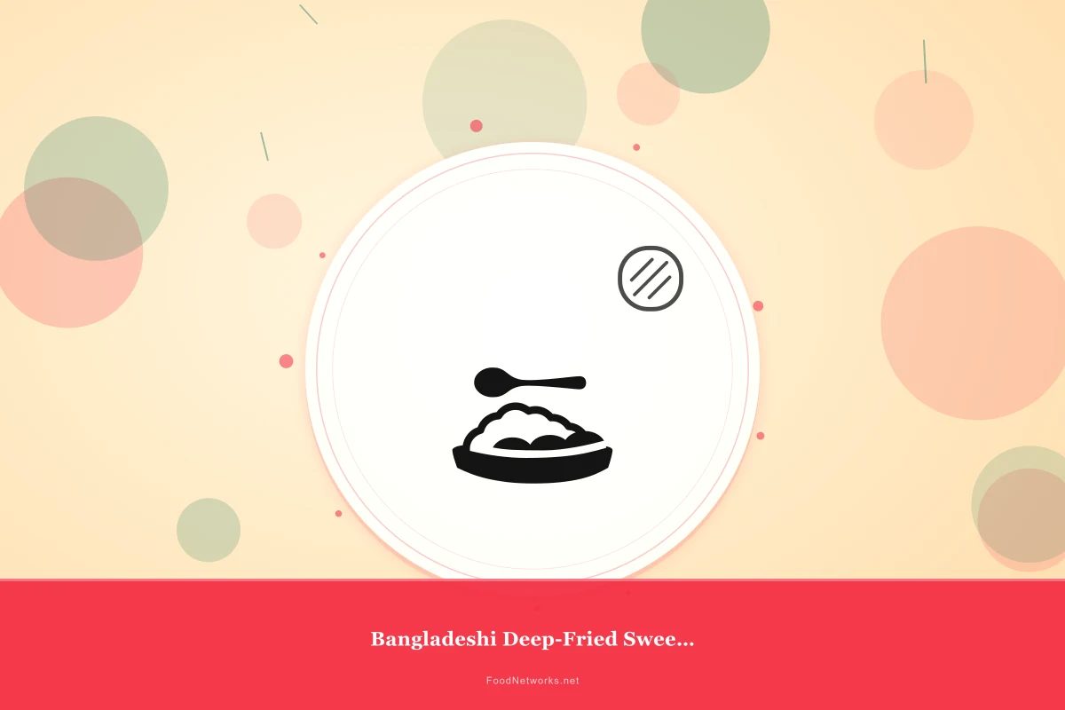 Why This Bangladeshi Deep-Fried Sweet Dessert Recipe Works