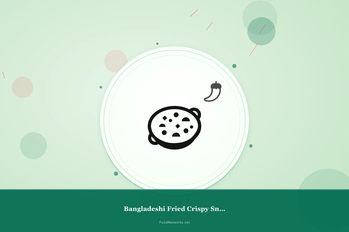 Why This Bangladeshi Fried Crispy Snack Recipe Works