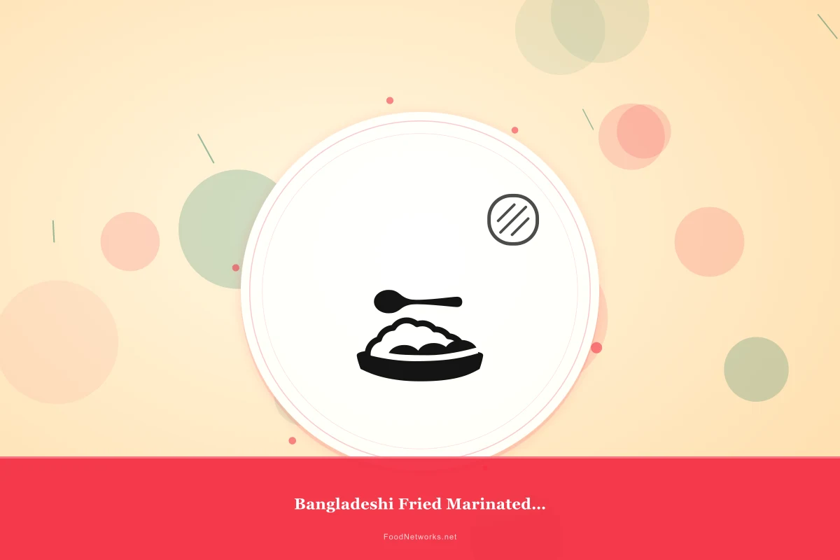 Why This Bangladeshi Fried Marinated Pork Recipe Works