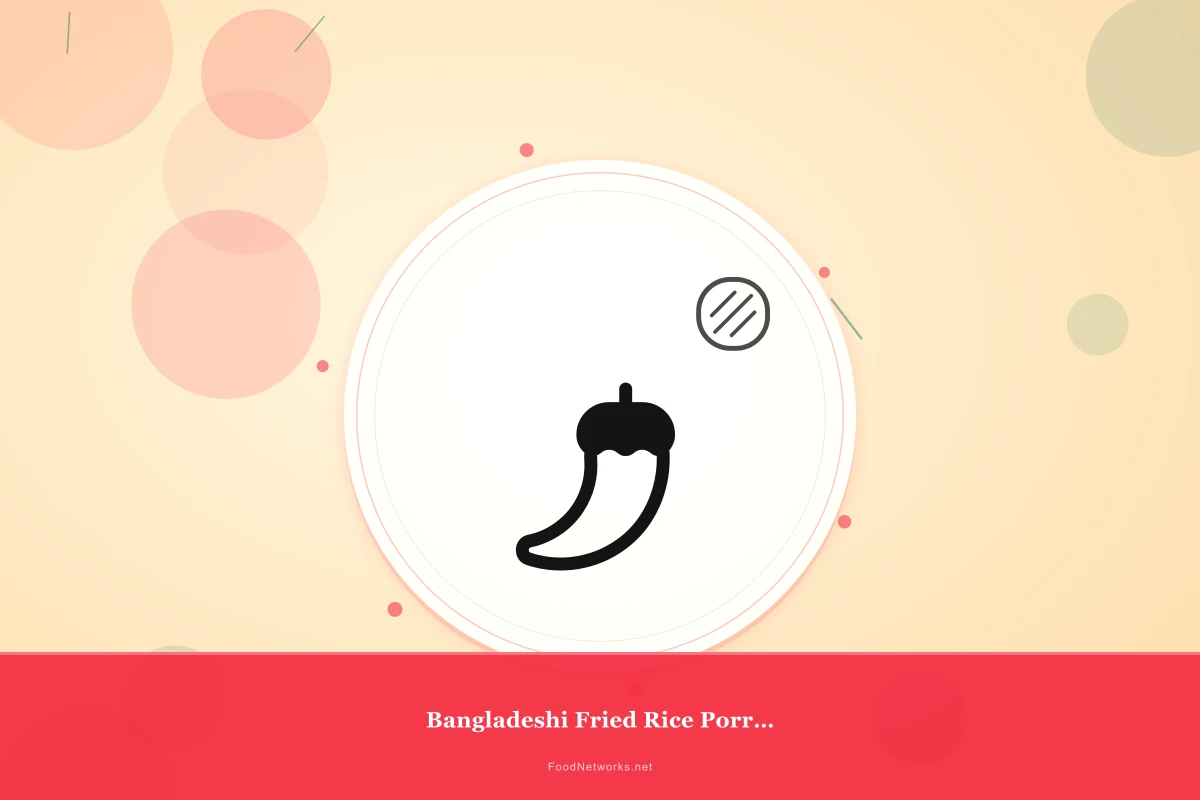 Why This Bangladeshi Fried Rice Porridge Recipe Works