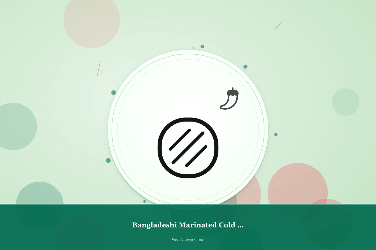 Why This Bangladeshi Marinated Cold Salad Recipe Works