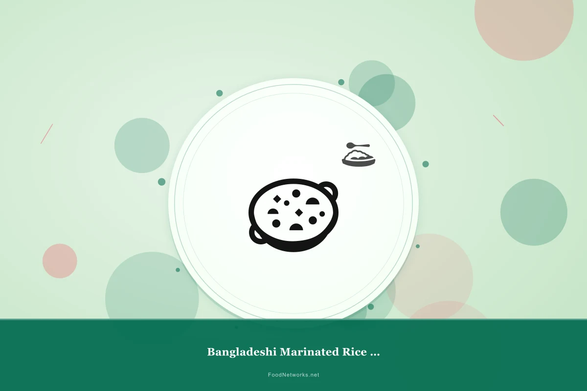 Why This Bangladeshi Marinated Rice Porridge Recipe Works