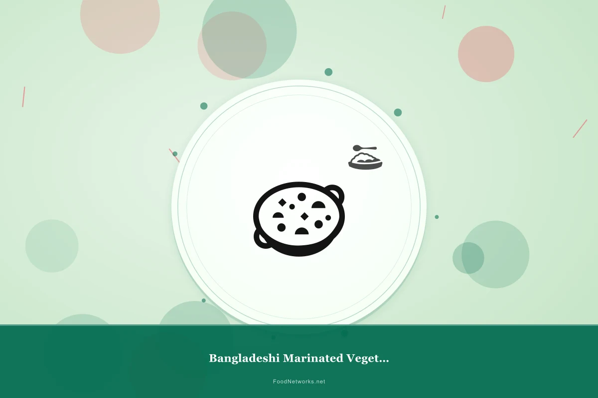 Why This Bangladeshi Marinated Vegetable Dish Recipe Works