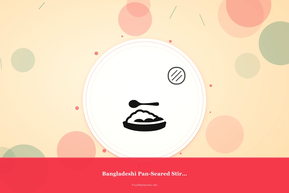 Why This Bangladeshi Pan-Seared Stir Fry Recipe Works