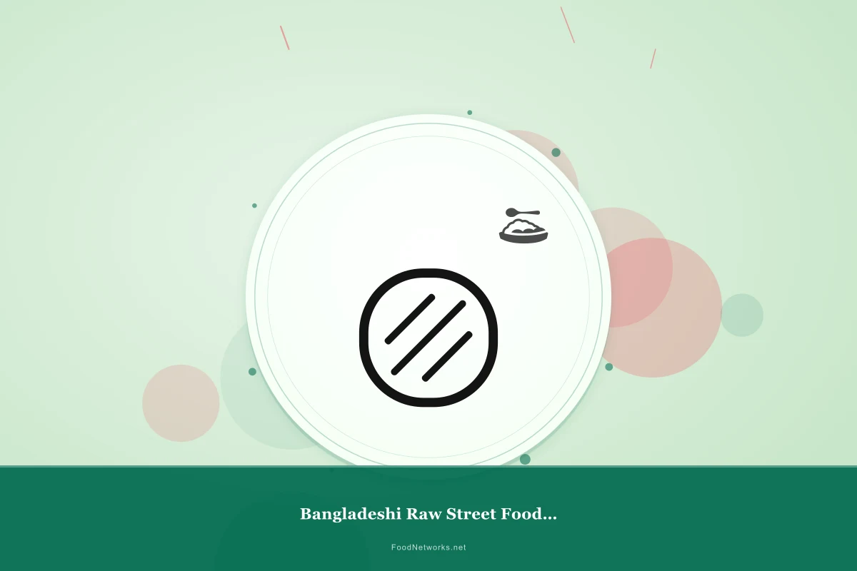 Why This Bangladeshi Raw Street Food Bowl Recipe Works