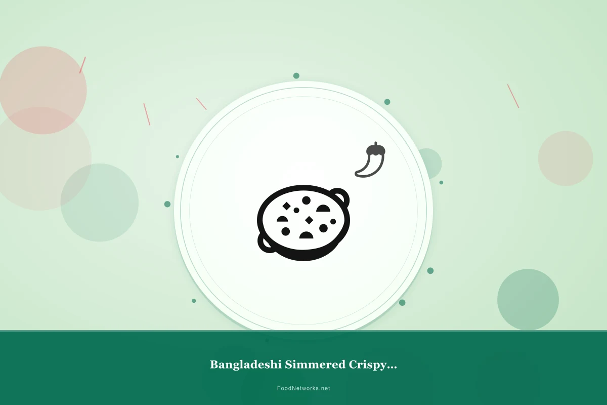Why This Bangladeshi Simmered Crispy Snack Recipe Works