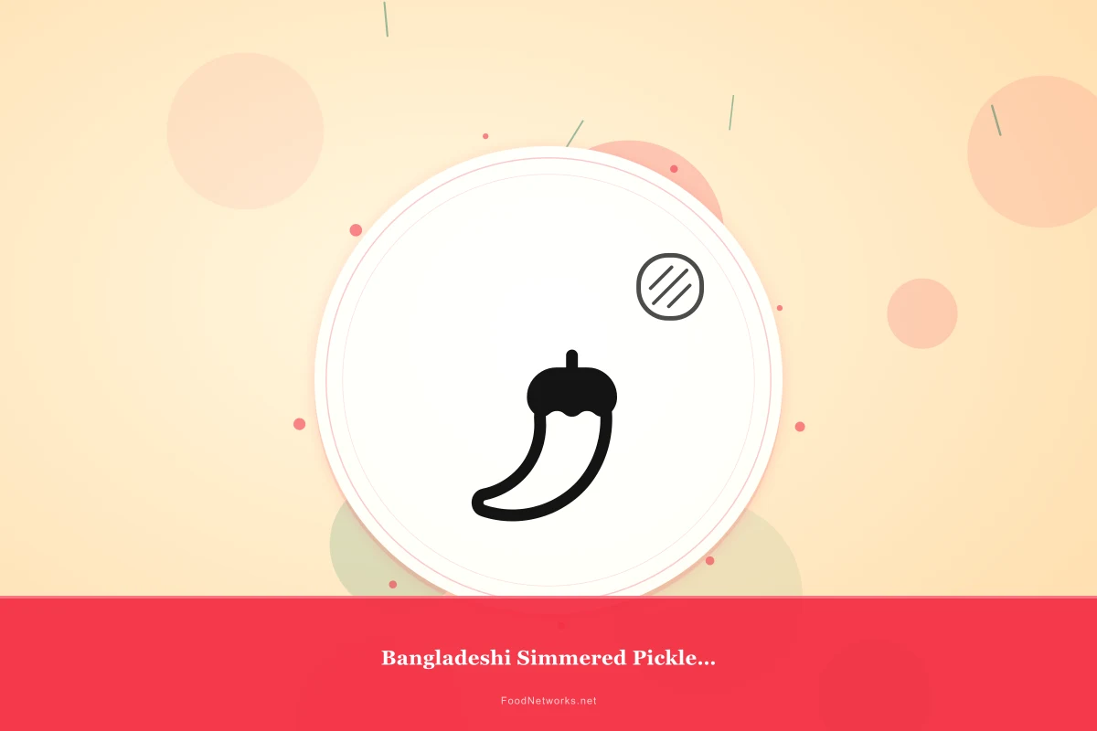 Why This Bangladeshi Simmered Pickled Condiment Recipe Works