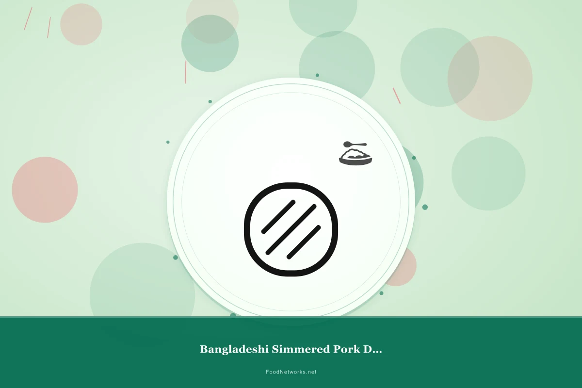 Why This Bangladeshi Simmered Pork Dish Recipe Works