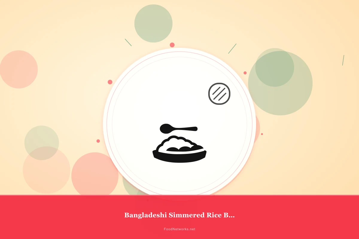 Why This Bangladeshi Simmered Rice Bowl Recipe Works