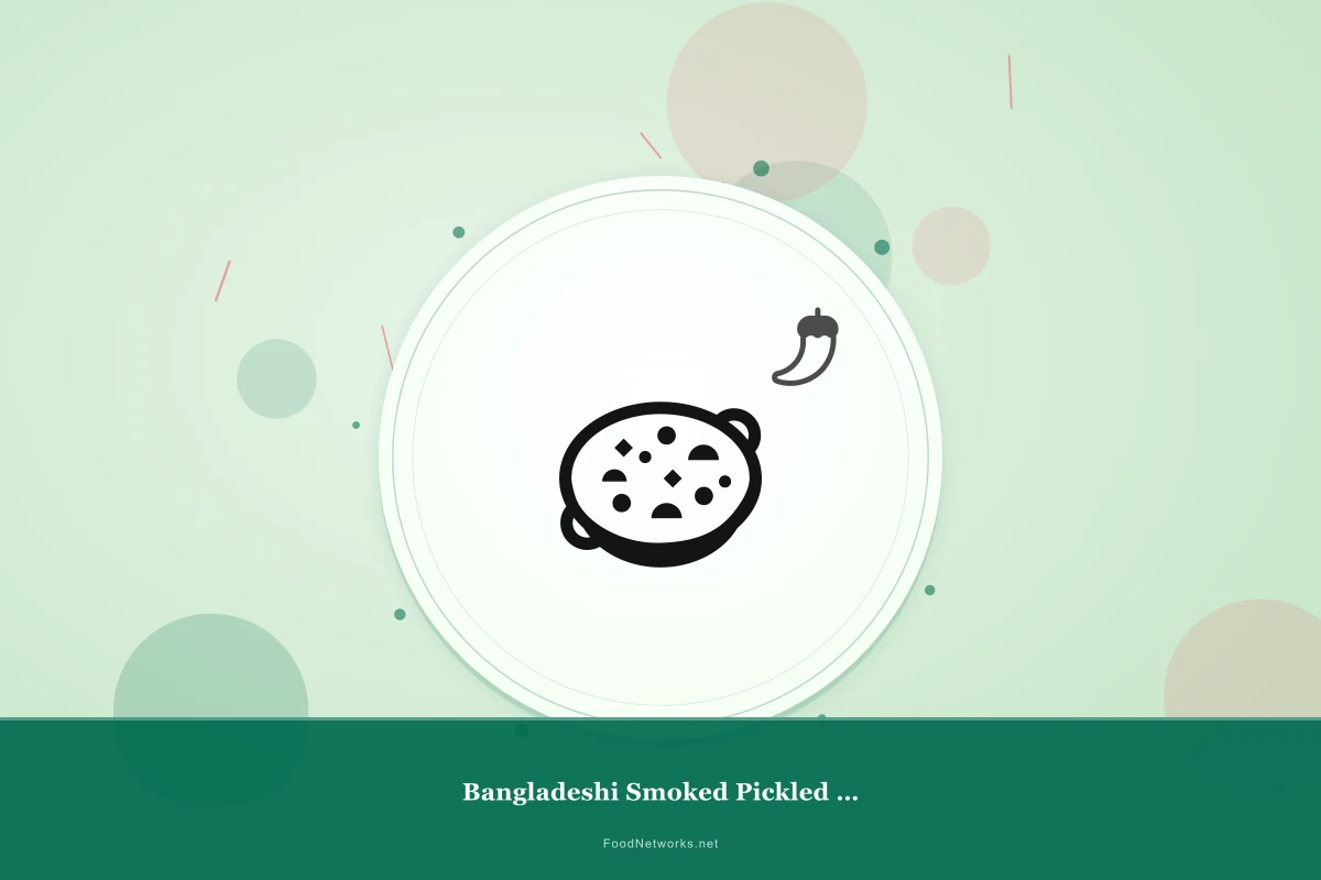 Why This Bangladeshi Smoked Pickled Condiment Recipe Works