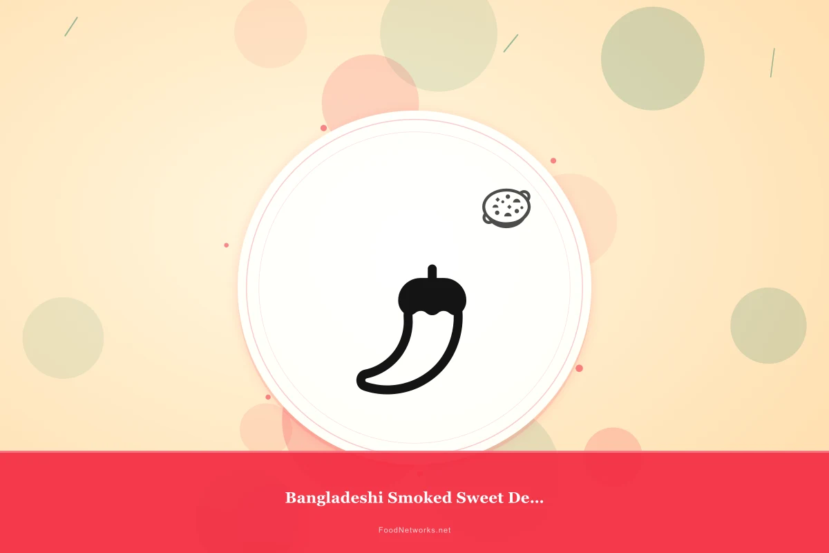 Why This Bangladeshi Smoked Sweet Dessert Recipe Works