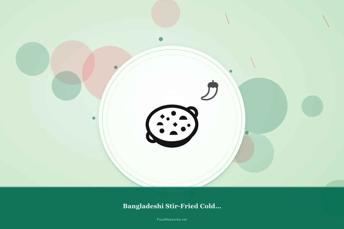 Why This Bangladeshi Stir-Fried Cold Salad Recipe Works