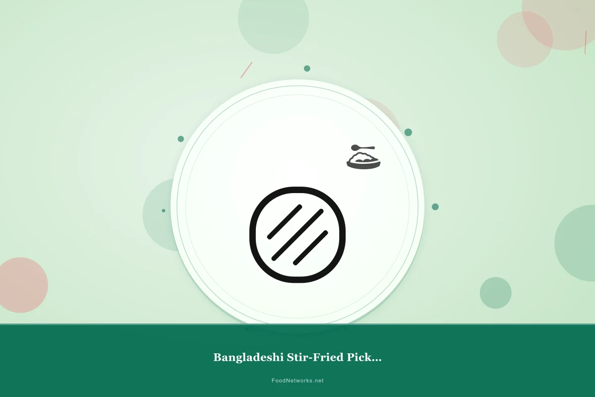 Why This Bangladeshi Stir-Fried Pickled Condiment Recipe Works