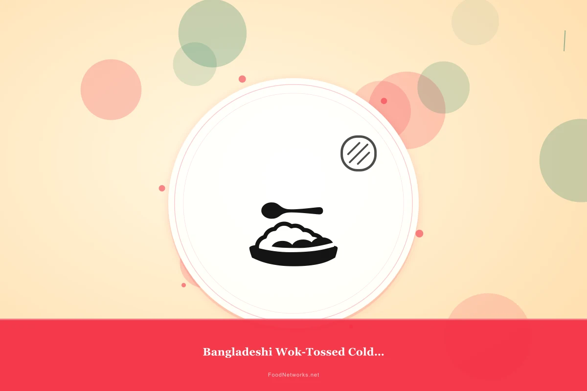 Why This Bangladeshi Wok-Tossed Cold Salad Recipe Works