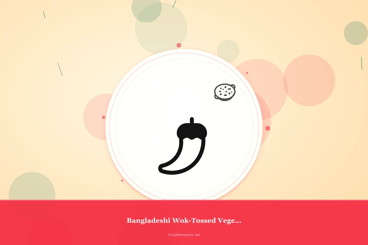 Why This Bangladeshi Wok-Tossed Vegetable Dish Recipe Works