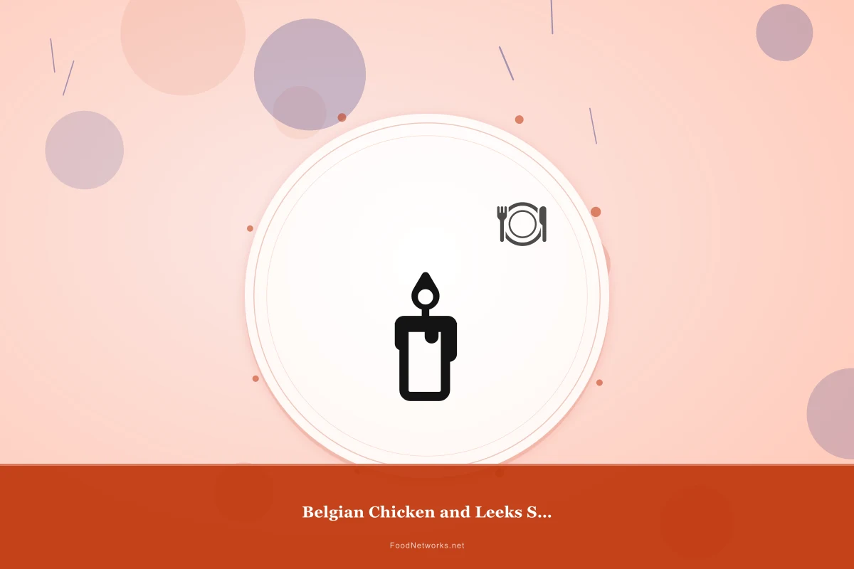 Why This Belgian Chicken and Leeks Stew Recipe Works