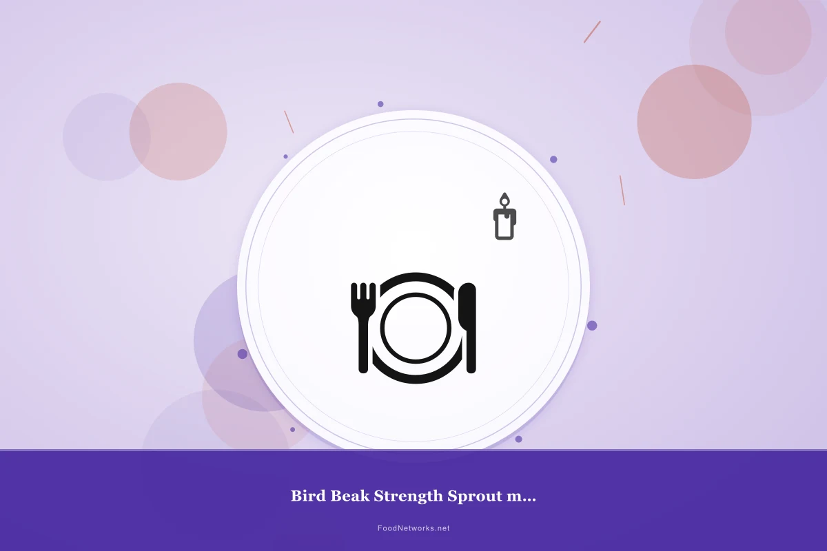 Why This Bird Beak Strength Sprout mix Recipe Works