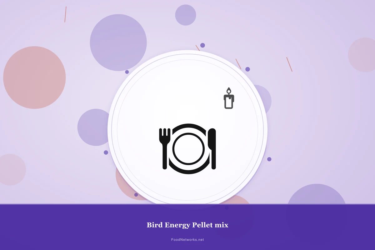 Why This Bird Energy Pellet mix Recipe Works