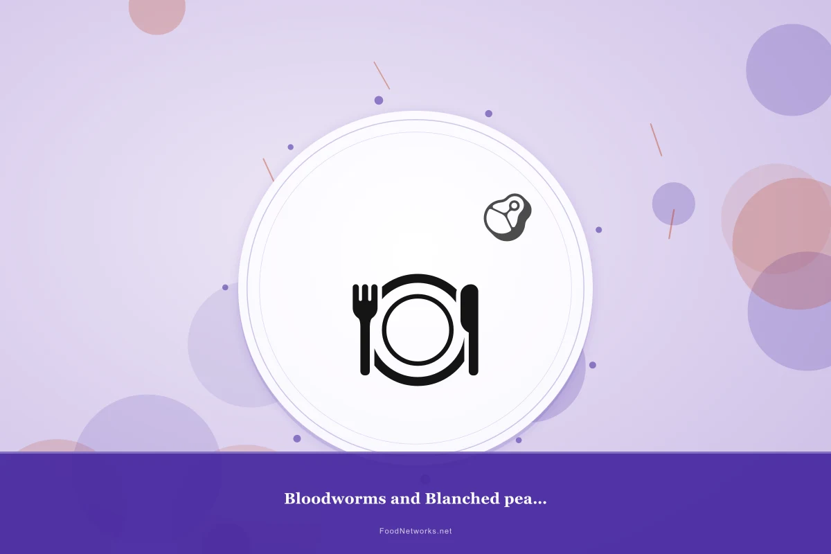 Why This Bloodworms and Blanched peas Fish Treat disc Recipe Works
