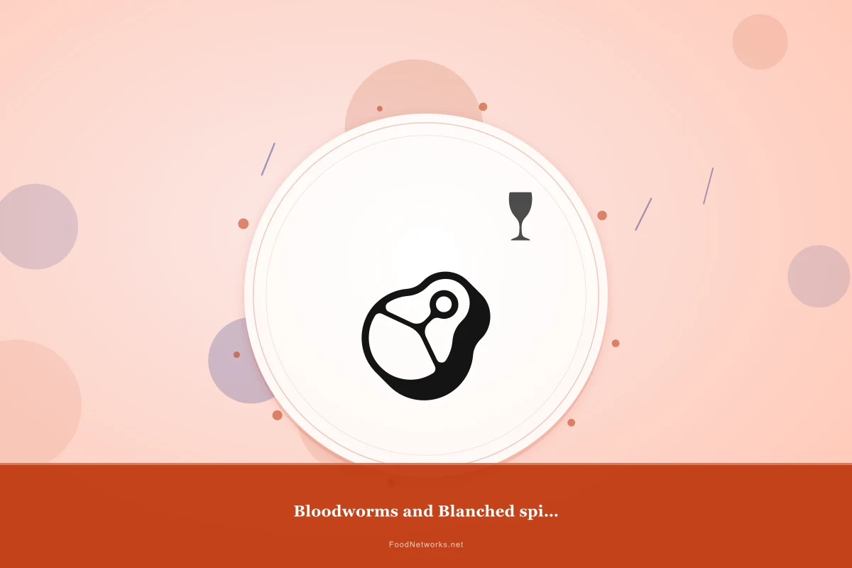 Why This Bloodworms and Blanched spinach Fish Fry food Recipe Works