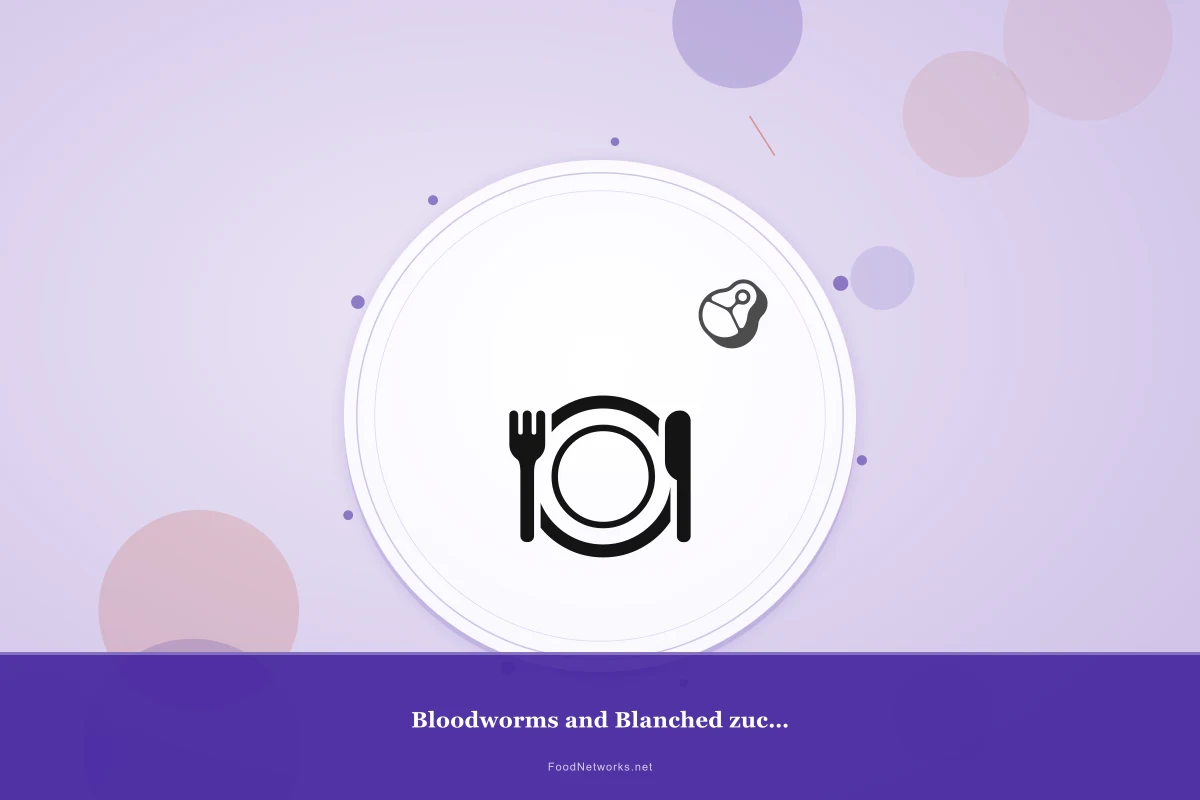 Why This Bloodworms and Blanched zucchini Fish Color-enhancing food Recipe Works