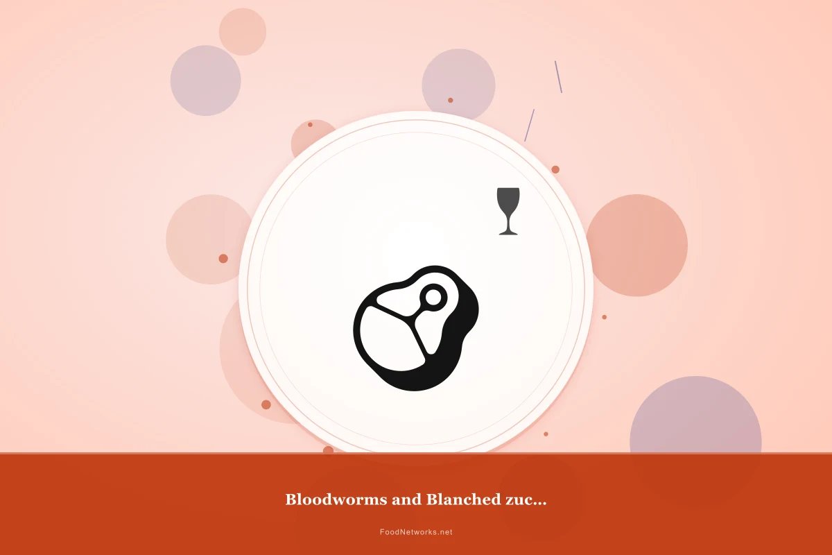 Why This Bloodworms and Blanched zucchini Fish Gel food Recipe Works