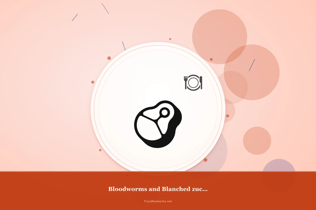 Why This Bloodworms and Blanched zucchini Fish Herbivore mix Recipe Works
