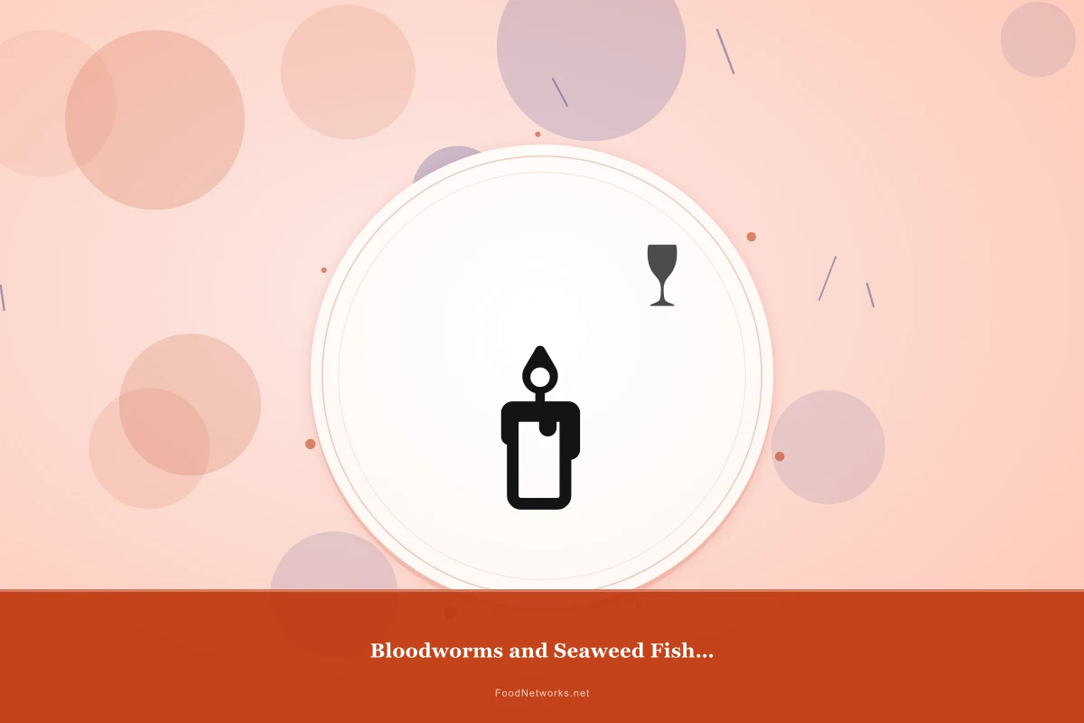 Why This Bloodworms and Seaweed Fish Omnivore mix Recipe Works