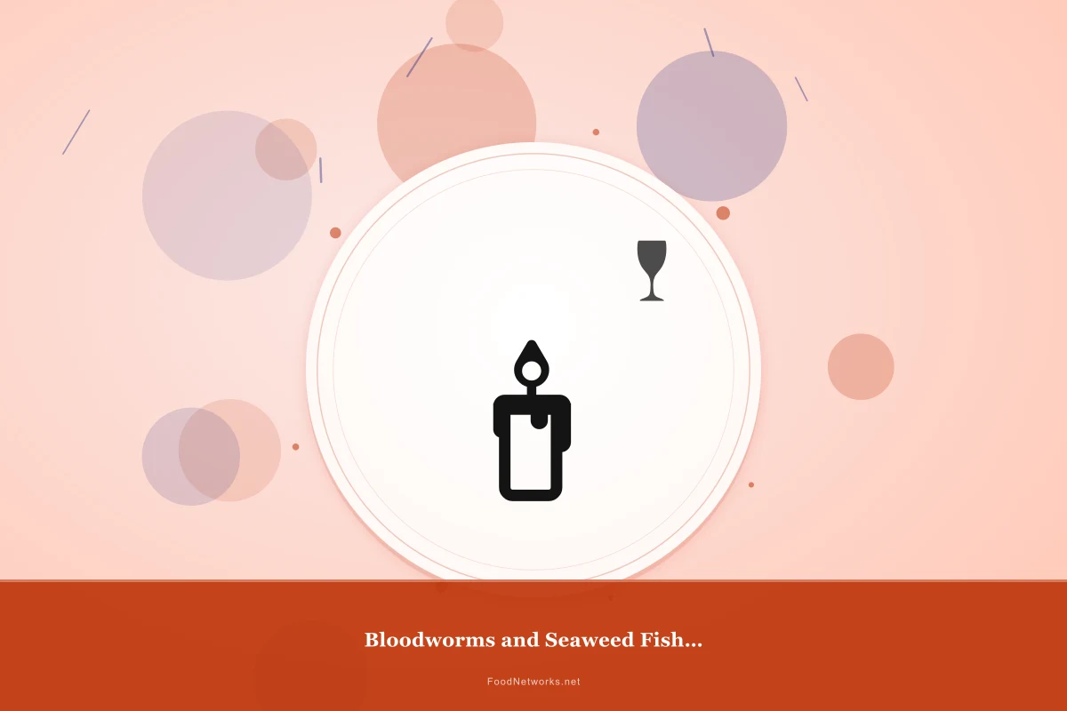 Why This Bloodworms and Seaweed Fish Treat disc Recipe Works
