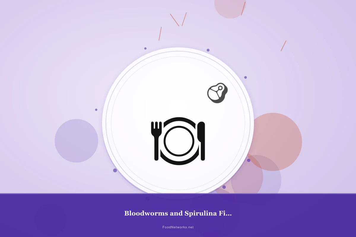 Why This Bloodworms and Spirulina Fish Algae wafer Recipe Works