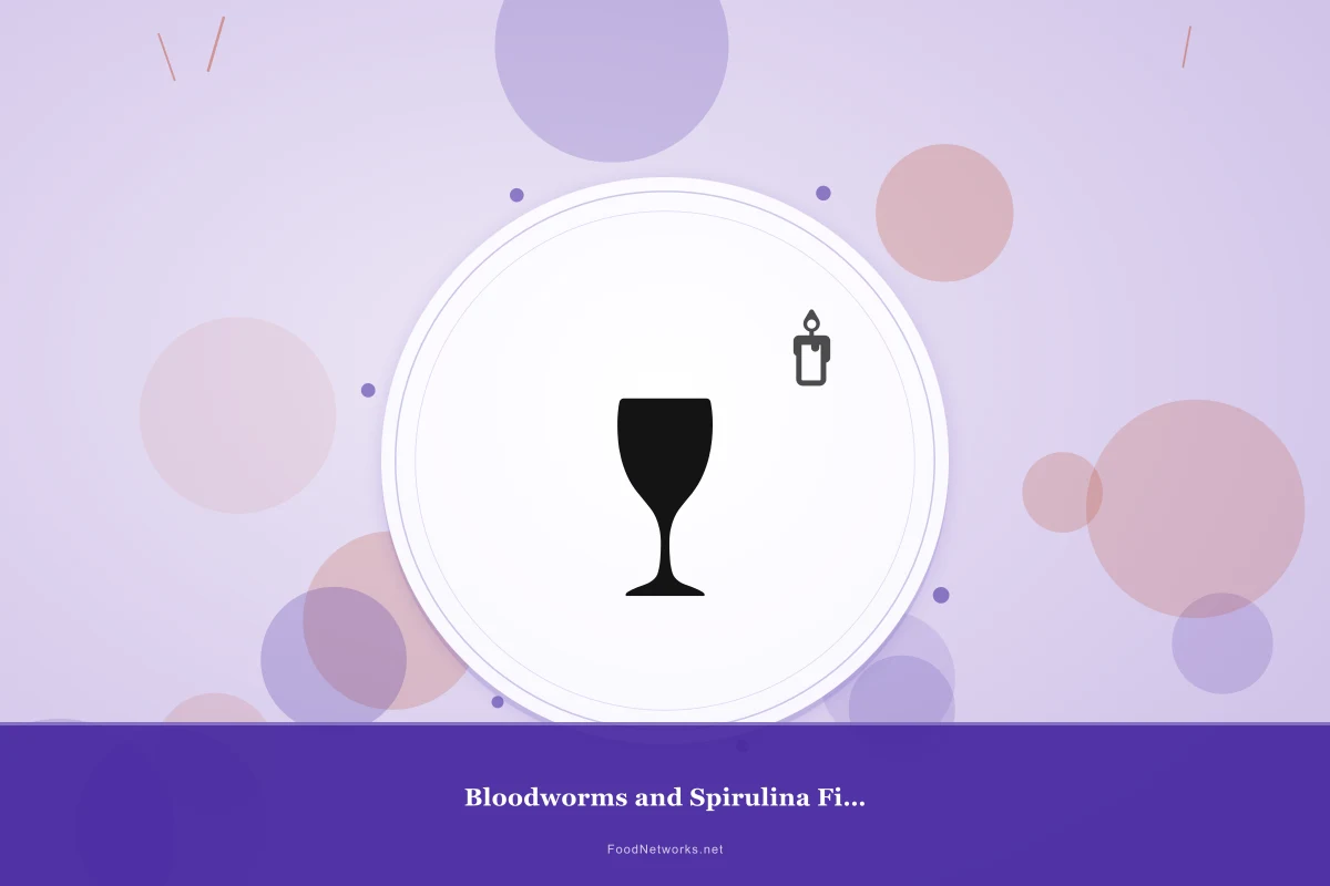 Why This Bloodworms and Spirulina Fish Fry food Recipe Works