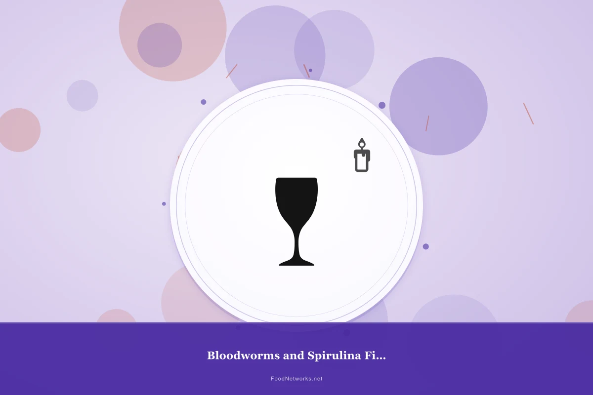 Why This Bloodworms and Spirulina Fish Omnivore mix Recipe Works