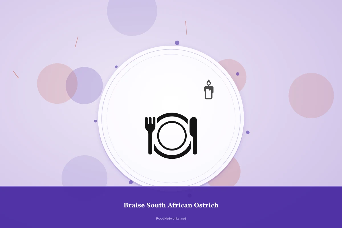 Why This Braise South African Ostrich Recipe Works