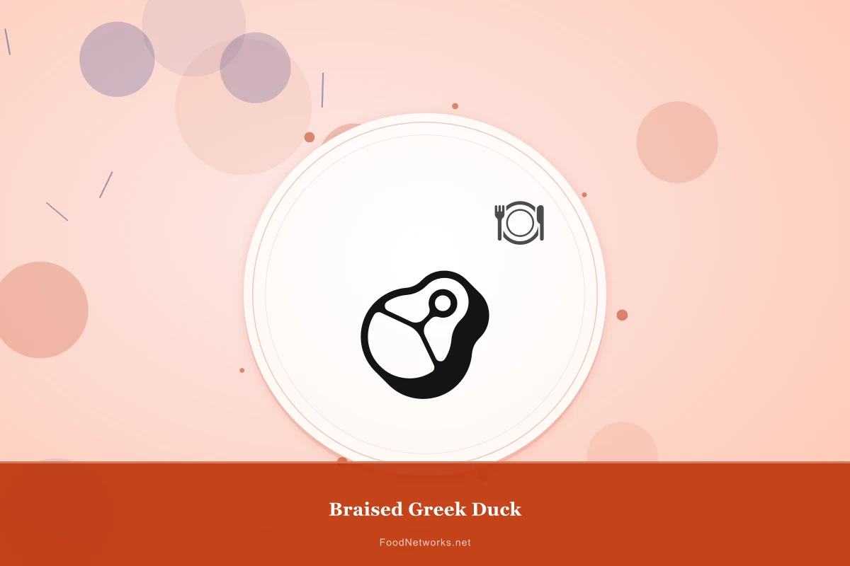 Why This Braised Greek Duck Recipe Works