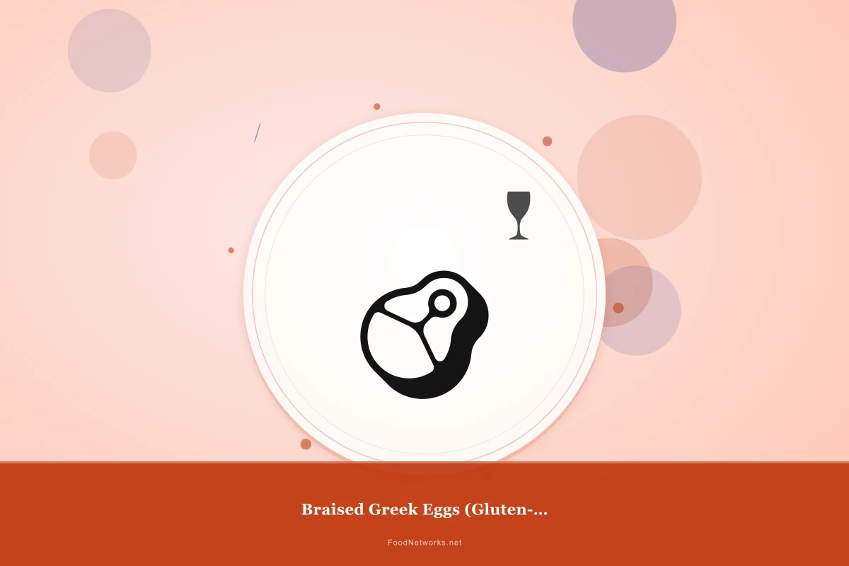 Why This Braised Greek Eggs (Gluten-Free) Recipe Works