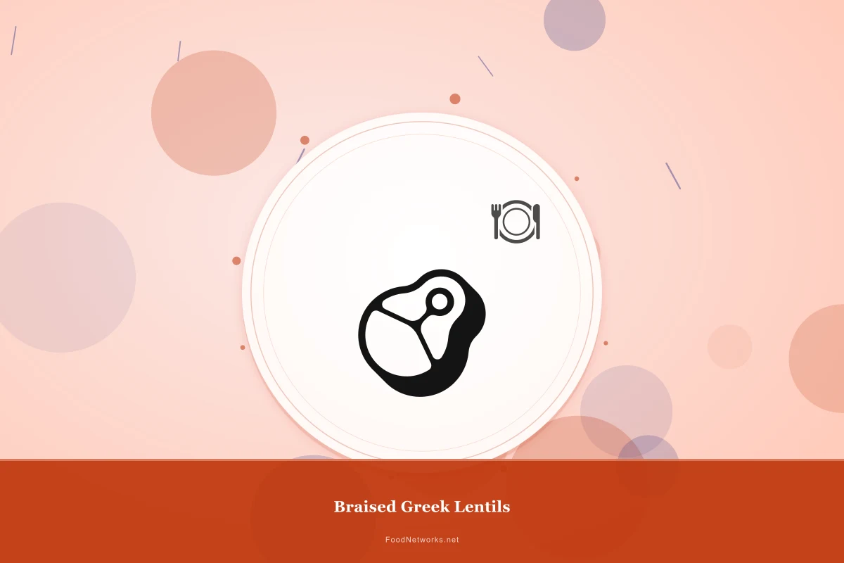 Why This Braised Greek Lentils Recipe Works