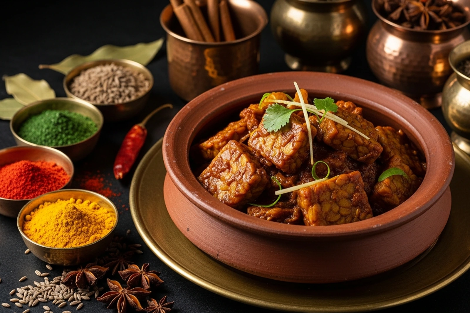 Why This Braised Indian Tempeh Recipe Works