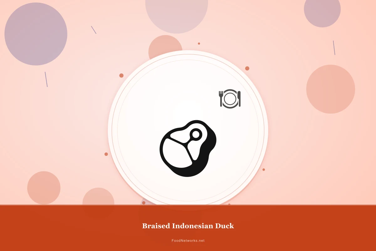 Why This Braised Indonesian Duck Recipe Works