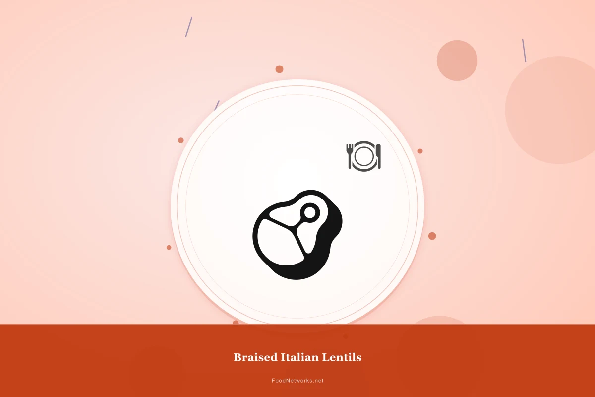 Why This Braised Italian Lentils Recipe Works