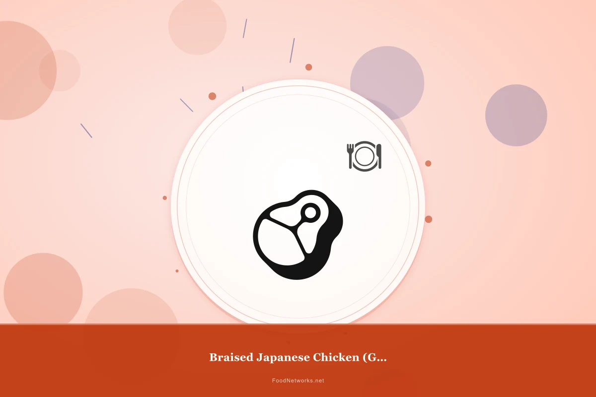 Why This Braised Japanese Chicken (Gluten-Free) Recipe Works