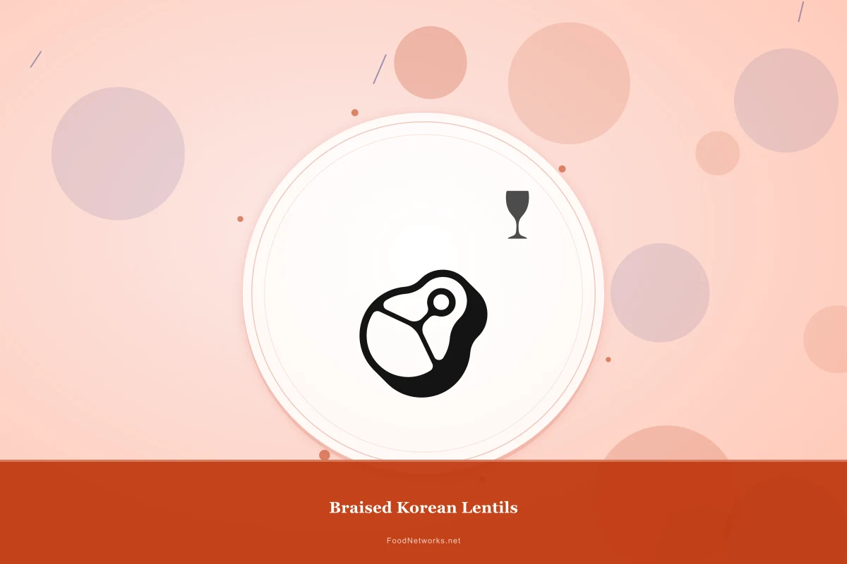 Why This Braised Korean Lentils Recipe Works