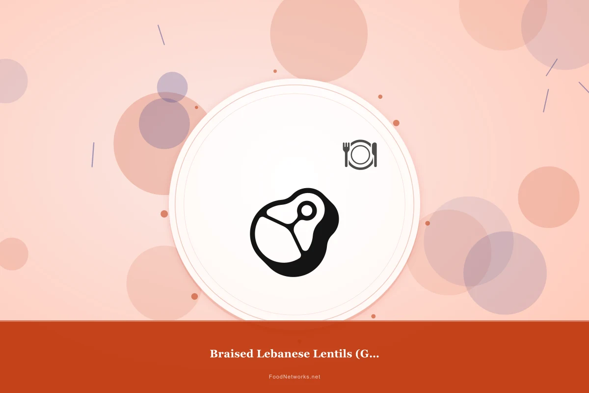 Why This Braised Lebanese Lentils (Gluten-Free) Recipe Works