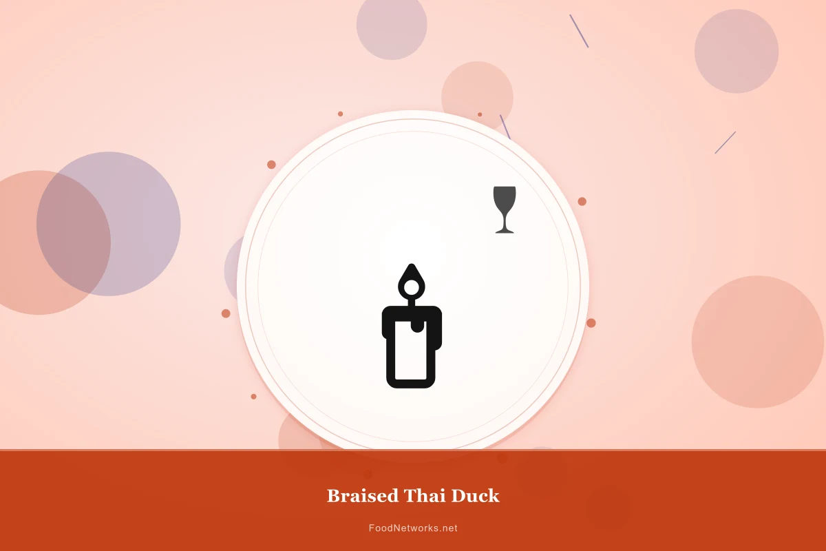 Why This Braised Thai Duck Recipe Works