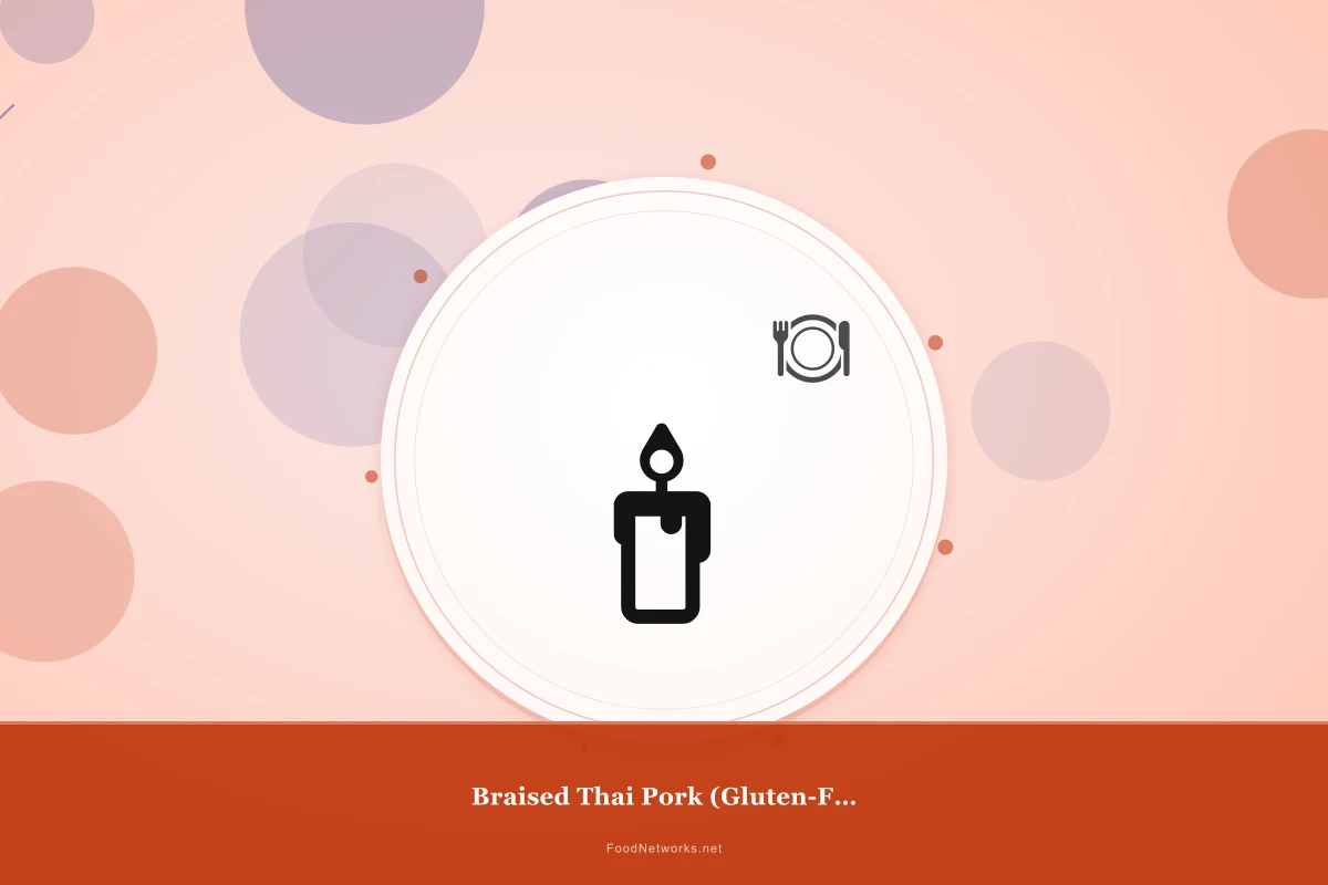 Why This Braised Thai Pork (Gluten-Free) Recipe Works