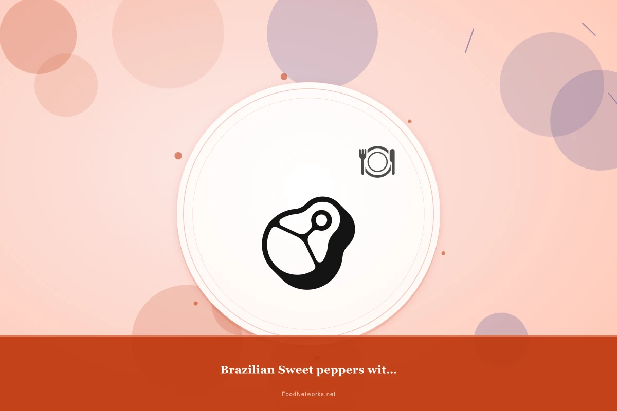 Why This Brazilian Sweet peppers with Pork Recipe Works