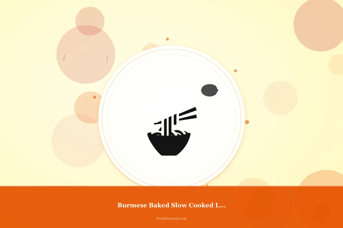 Why This Burmese Baked Slow Cooked Lamb Recipe Works