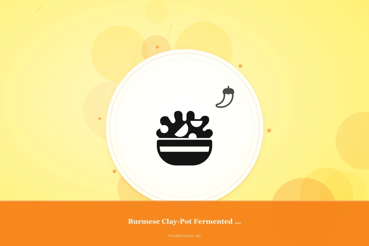 Why This Burmese Clay-Pot Fermented Dish Recipe Works
