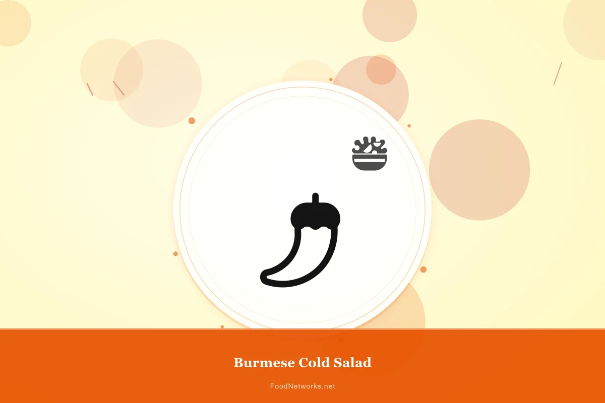 Why This Burmese Cold Salad Recipe Works