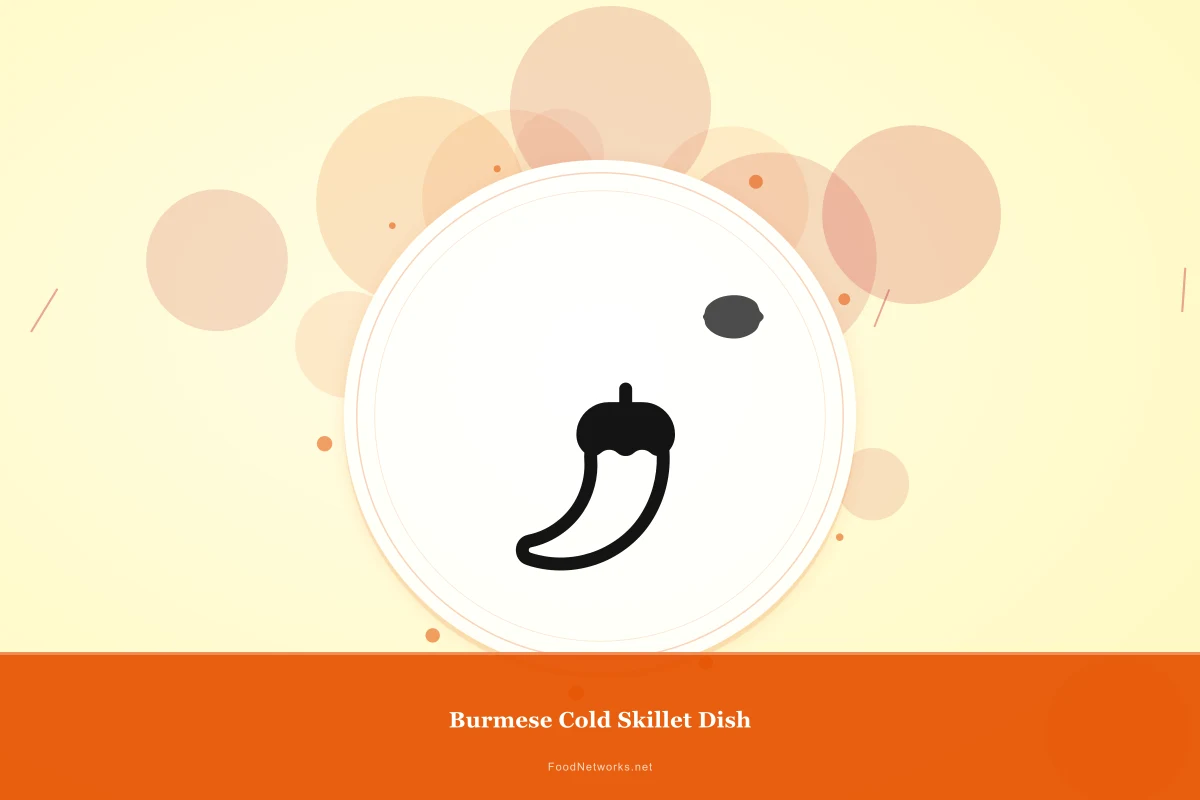 Why This Burmese Cold Skillet Dish Recipe Works